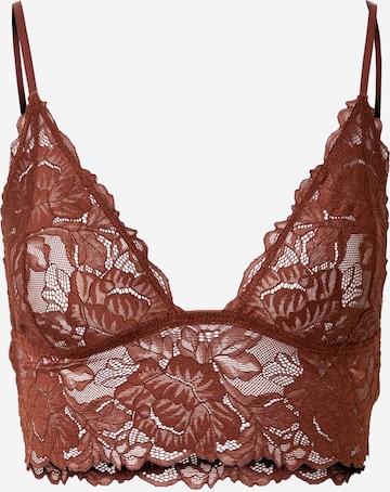 Free People Triangle Bra 'EVERYDAY' in Red: front