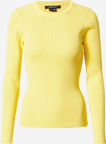 Karen Millen - Pullover em amarelo: frente