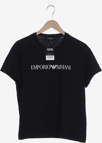 Emporio Armani T-Shirt L in Schwarz: predná strana