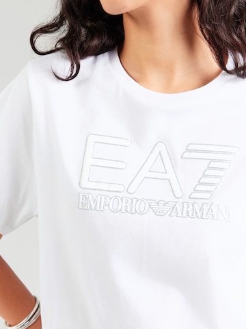 T-shirt EA7 Emporio Armani en blanc
