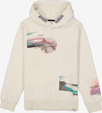 GARCIA Sweatshirt in Beige: voorkant