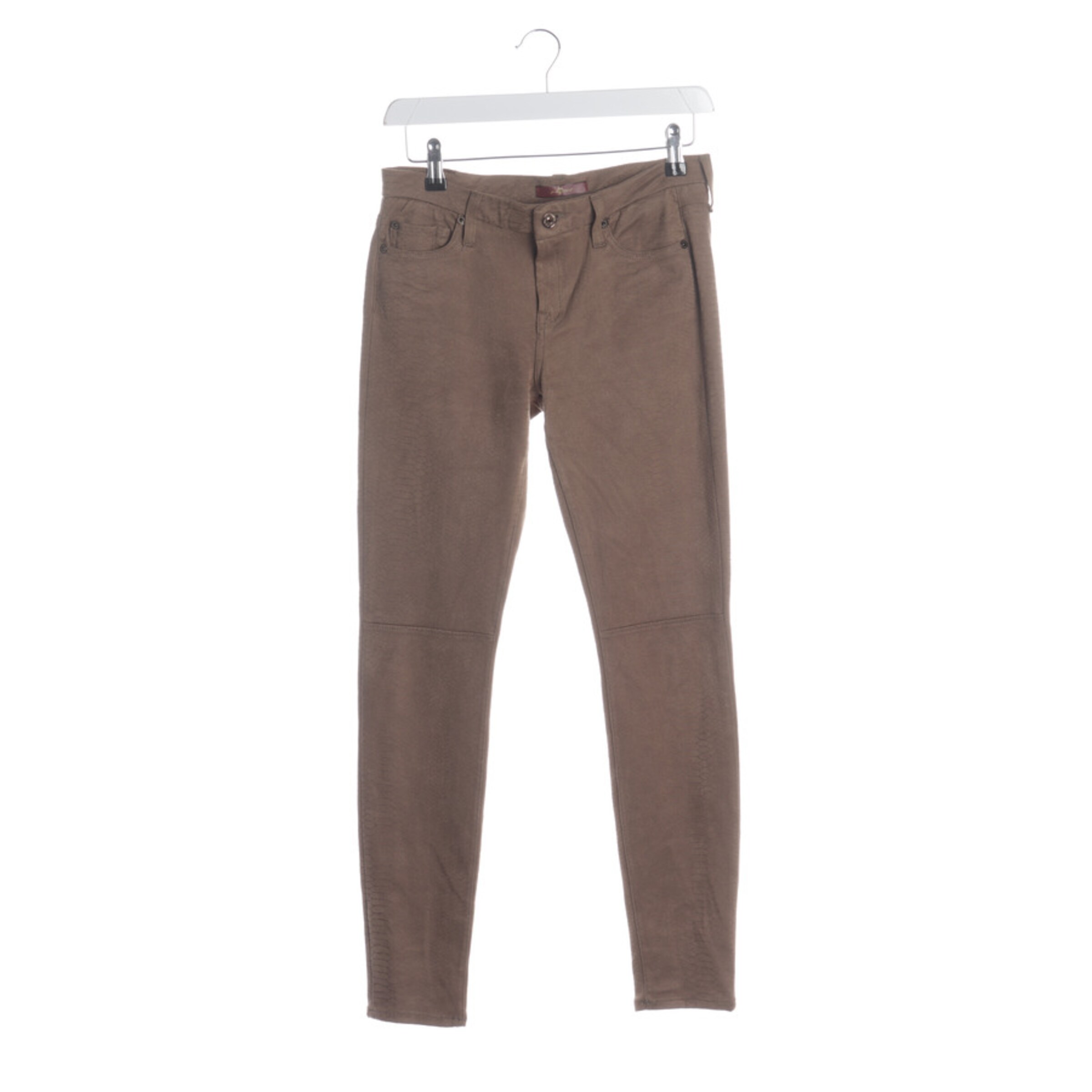 7 for all mankind Pants in S in Brown: front