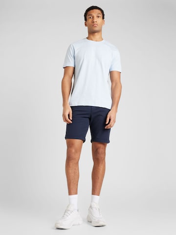 JACK & JONES Normální Chino kalhoty 'FURY' – modrá