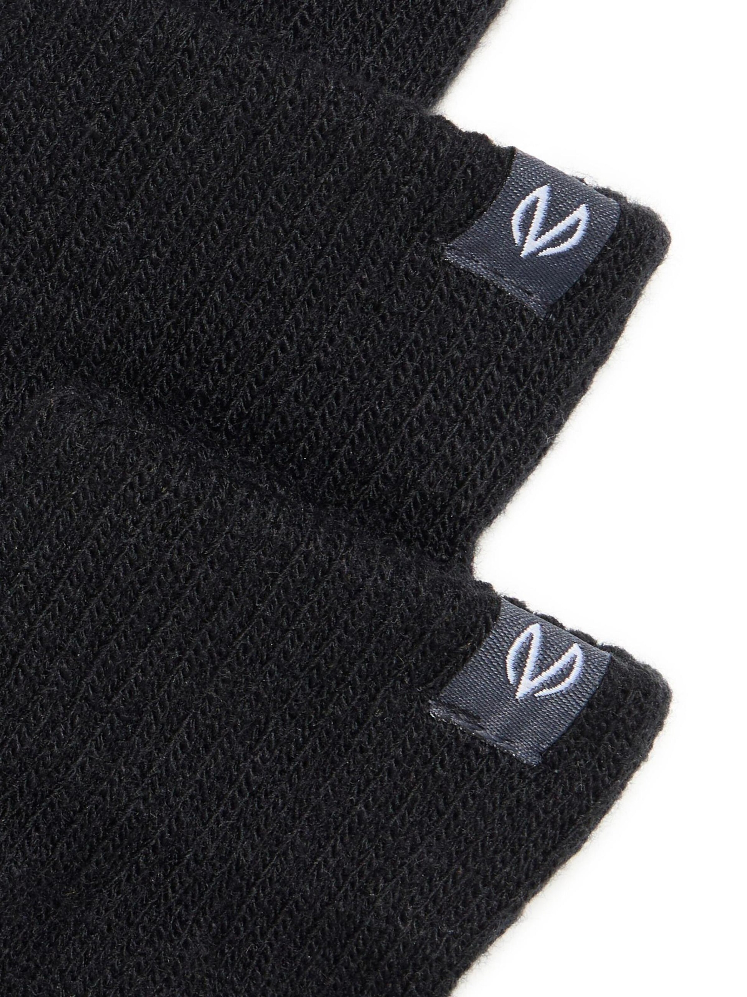 Mezzoguanti 'Zoe' di North Bend in nero