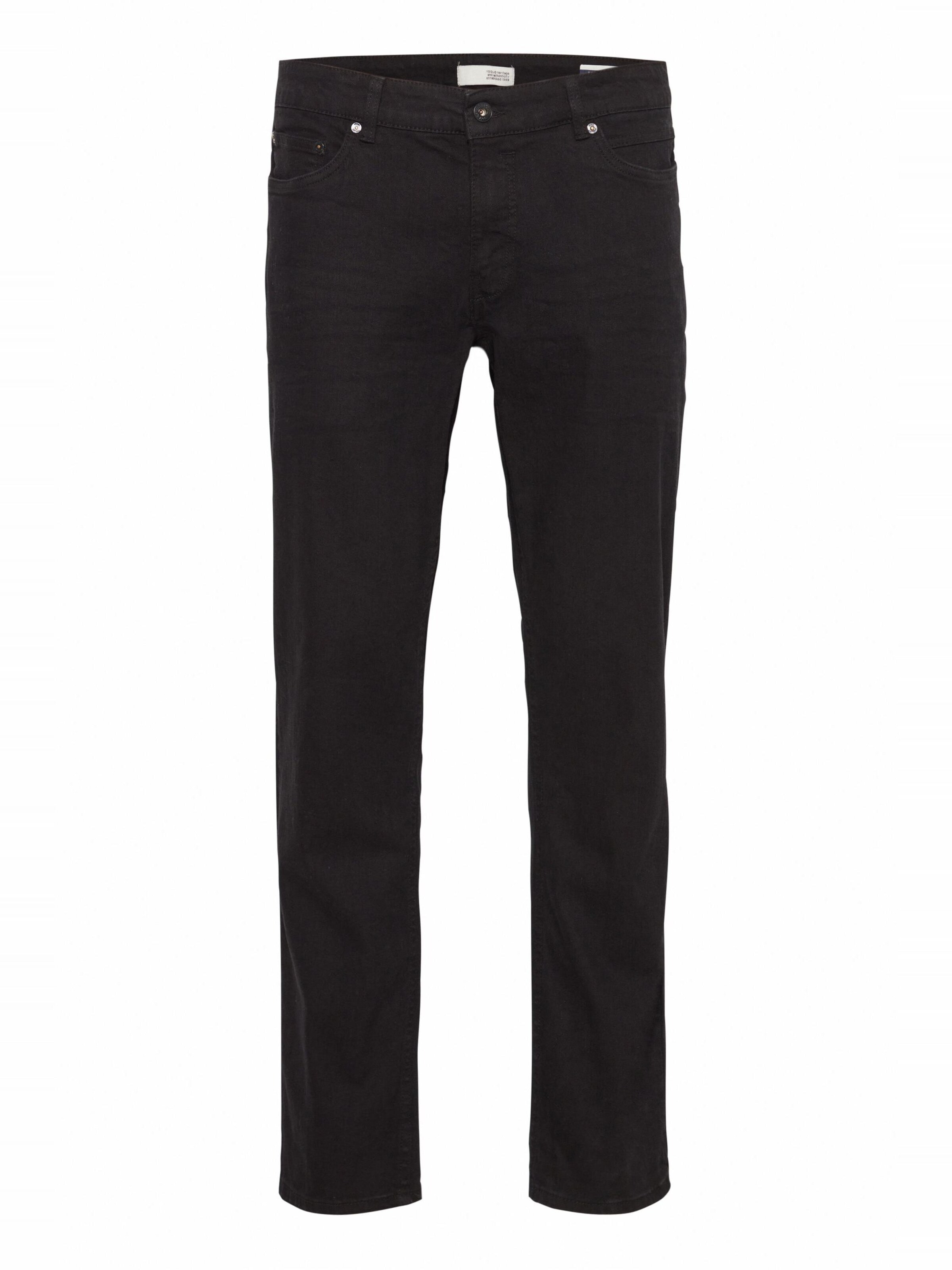 !Solid Slimfit Jeans 'SDRyder' in Schwarz: Vorderseite