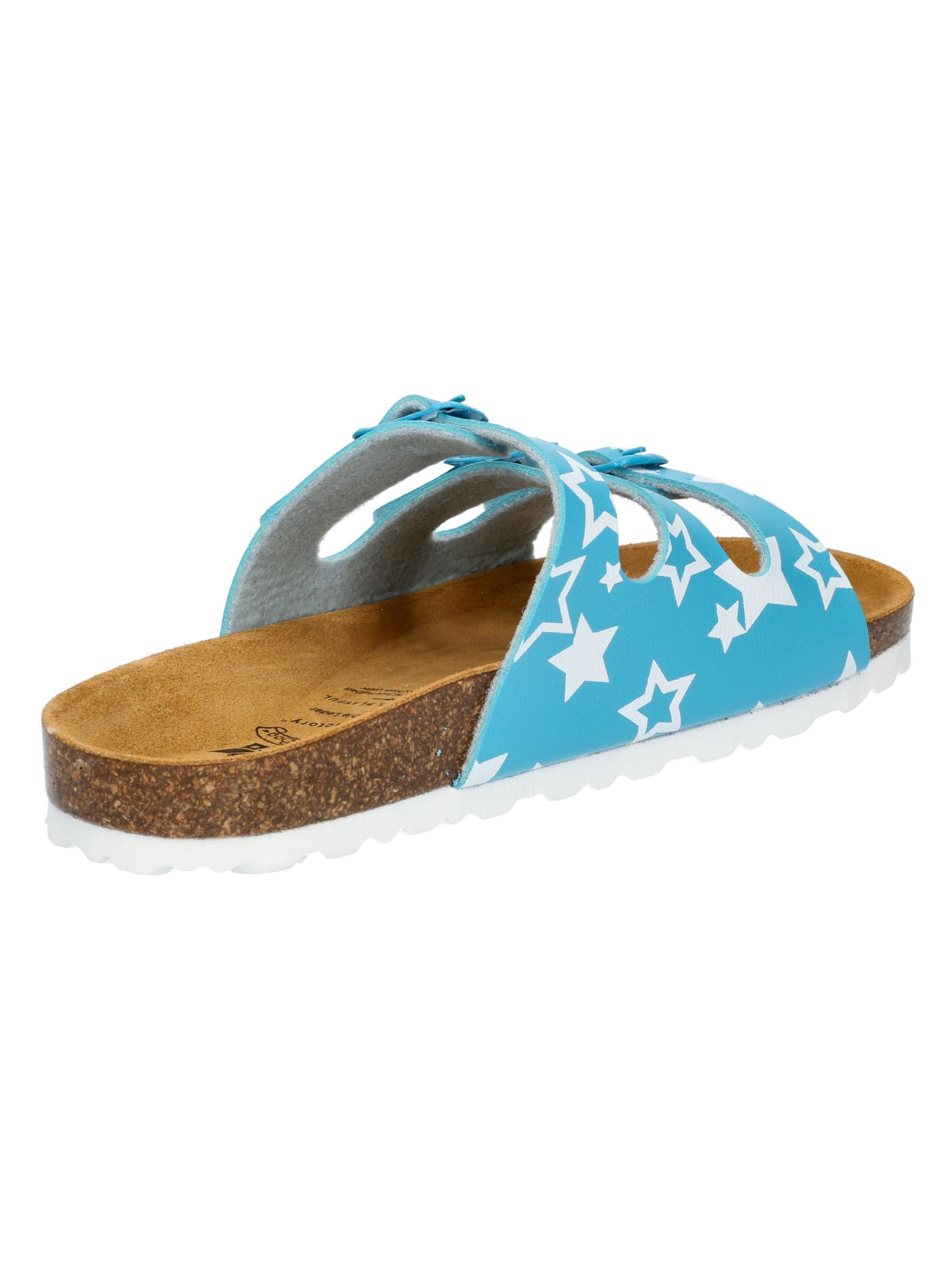 LICO Pantolette 'Bioline Star' in Blau