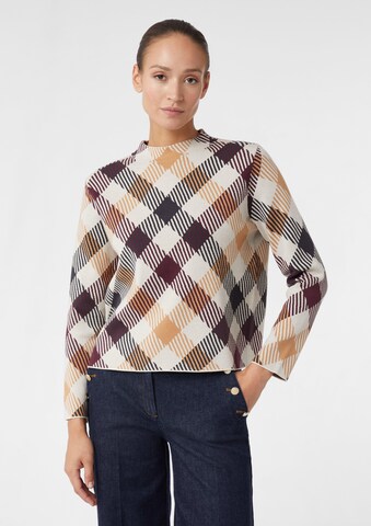 Pull-over COMMA en beige : devant