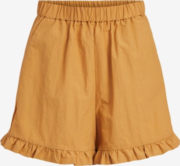 VILA Regular Shorts 'Flounce' in Gelb: predná strana