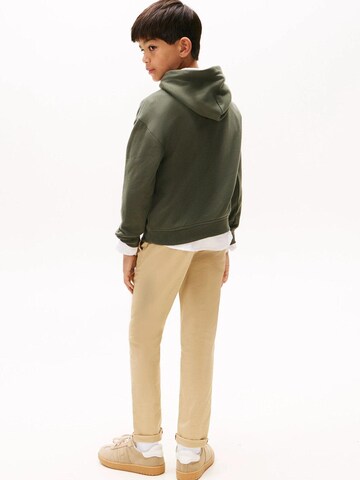 TOMMY HILFIGER Sweatshirt 'TOMMY HILFIGER FLAG' in Grün