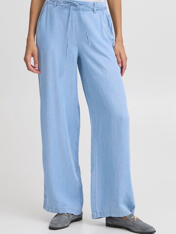 b.young Wide leg Jeans 'BYKosmo' in Blue: front