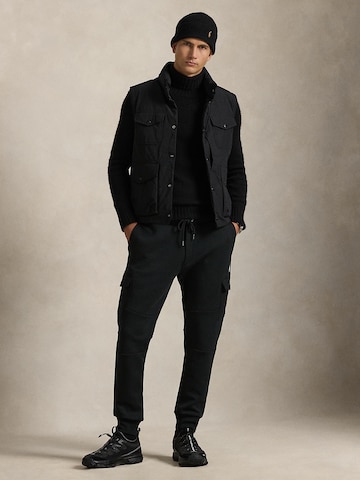Effilé Pantalon Polo Ralph Lauren en noir