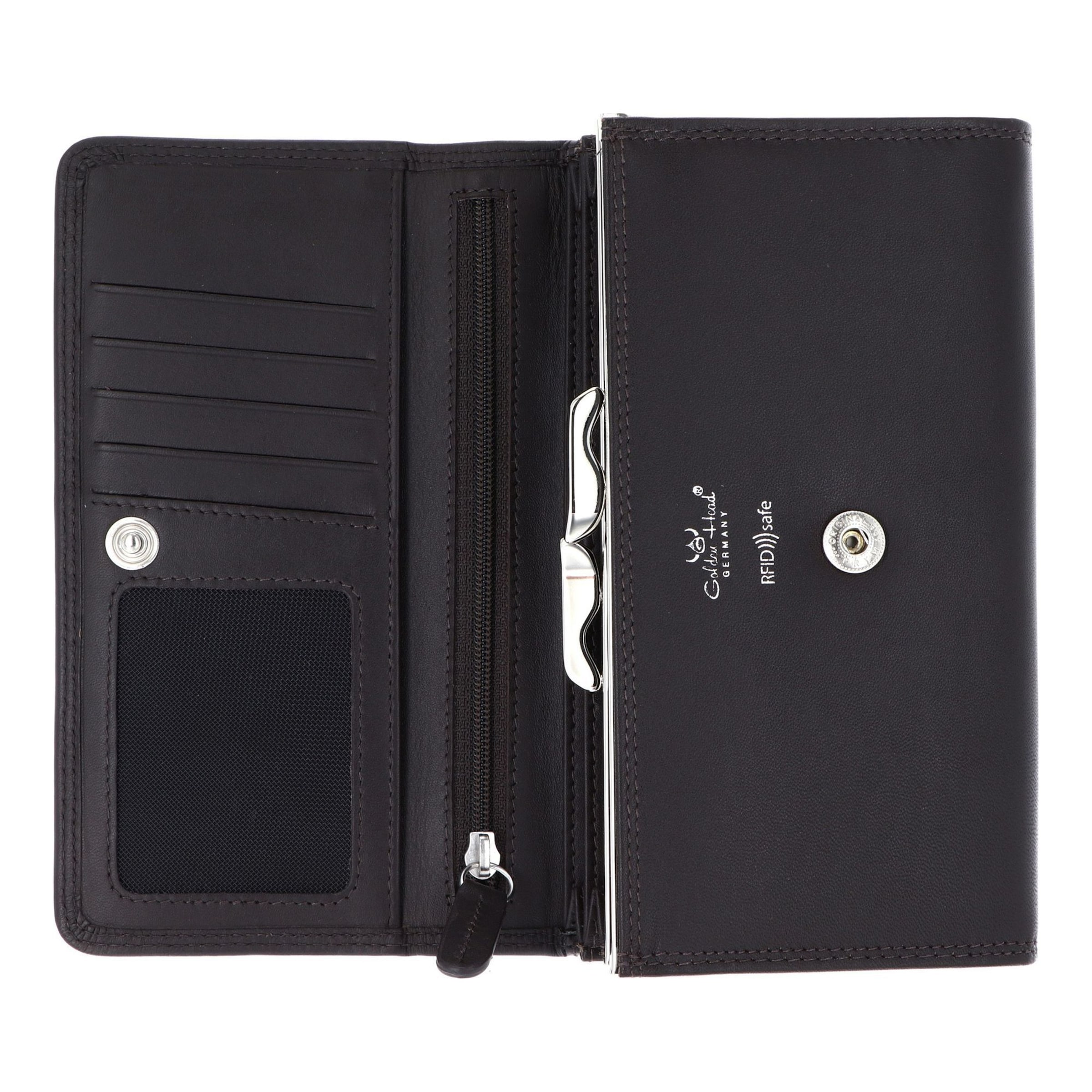Porte-monnaies 'Polo ' GOLDEN HEAD en marron