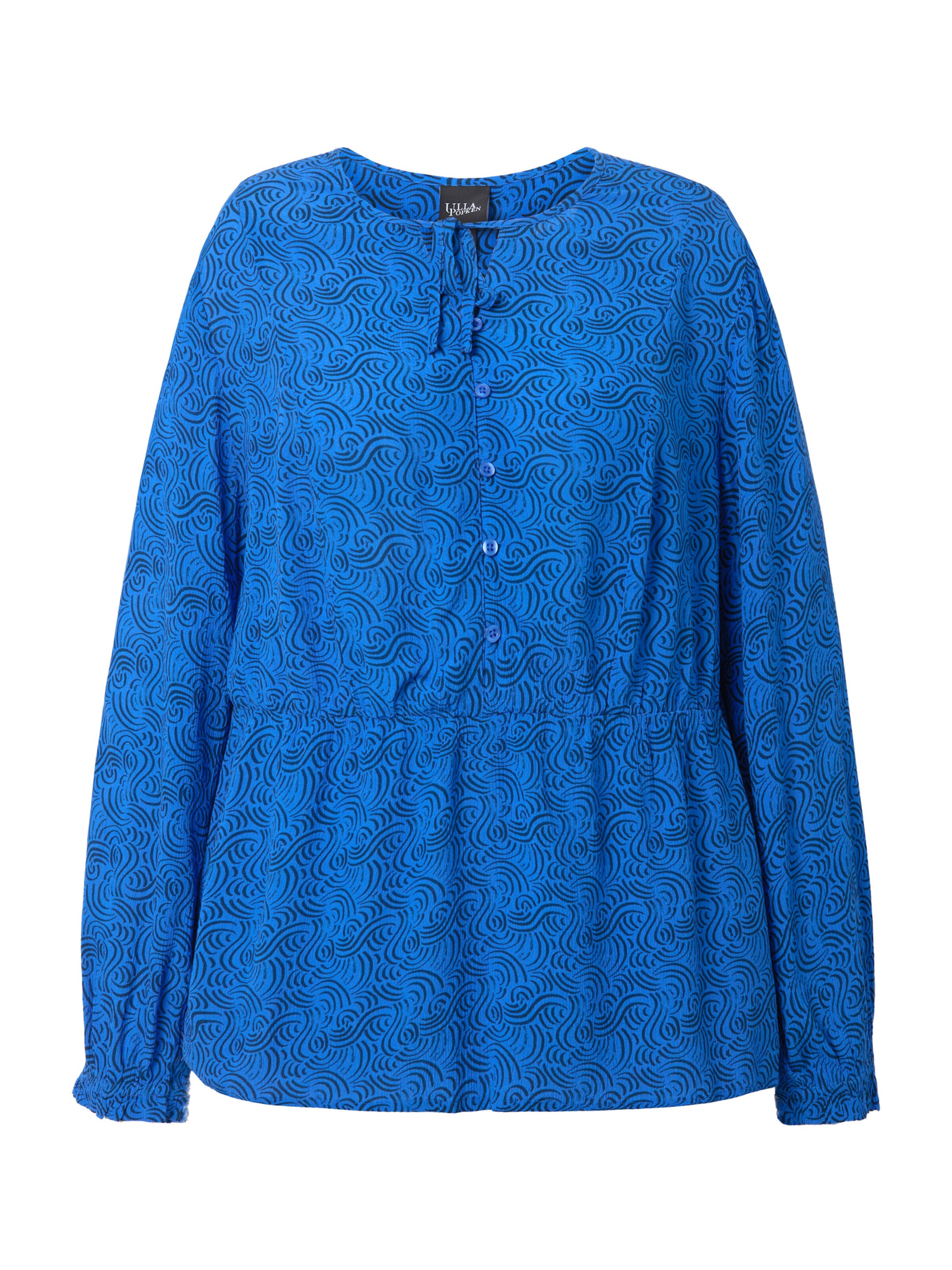 Ulla Popken Pusero värissä sininen: etupuoli