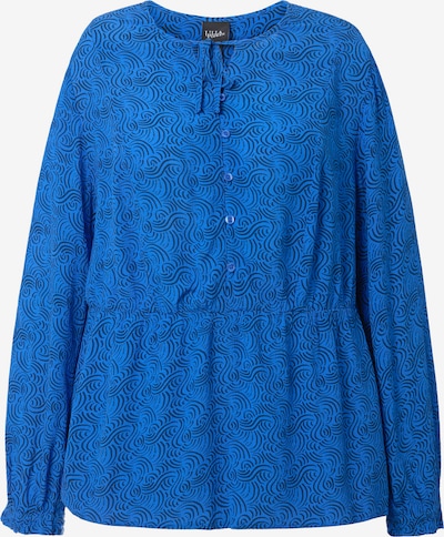 Ulla Popken Schlupfbluse in blau / dunkelblau, Produktansicht