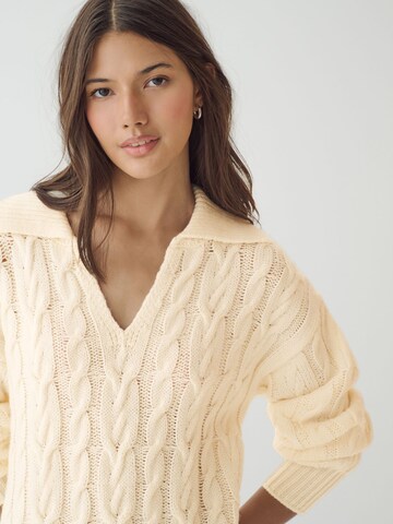 Abito in maglia di Next in bianco