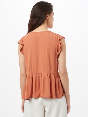 ICHI Bluse in Orange