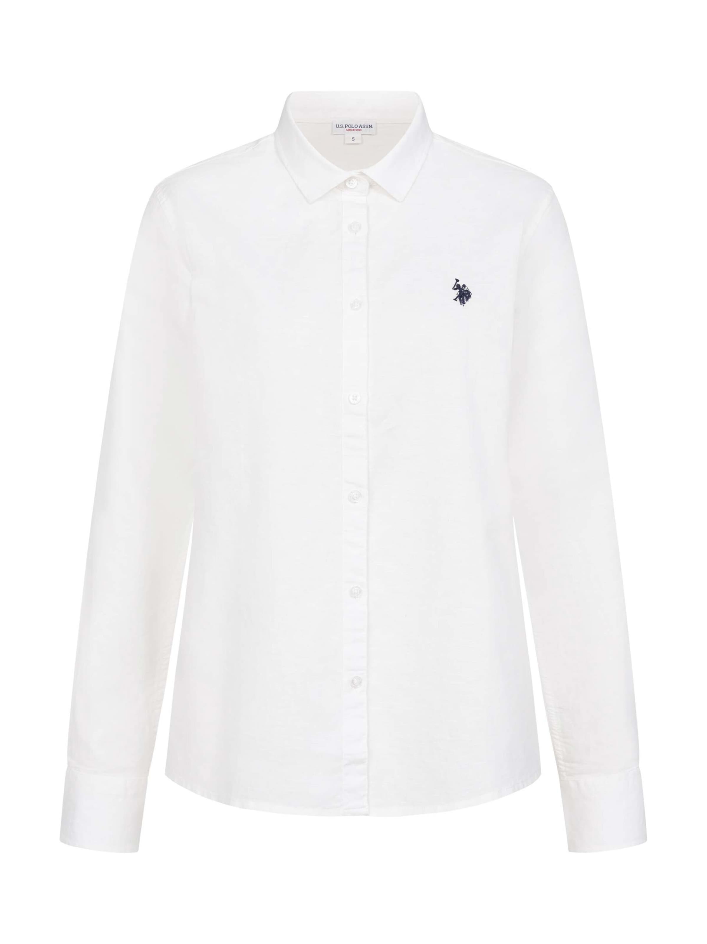 U.S. POLO ASSN. Blouse in White: front
