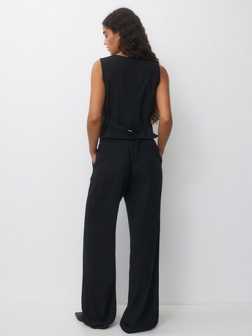 Pull&Bear Suit Vest in Black