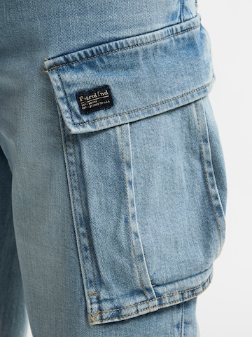 Petrol Industries - regular Pantalón vaquero cargo en azul