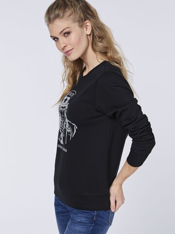 UNCLE SAM Sweatshirt in Schwarz