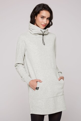 Soccx Dress in Grey: front