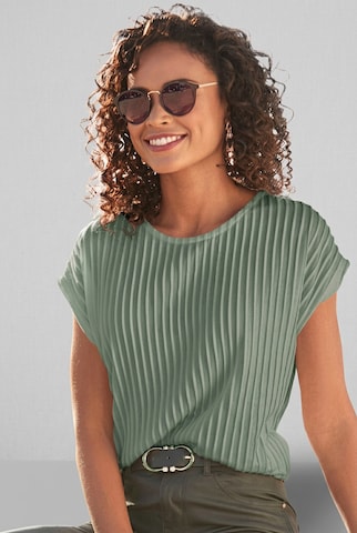 LASCANA Sunglasses in Black: front