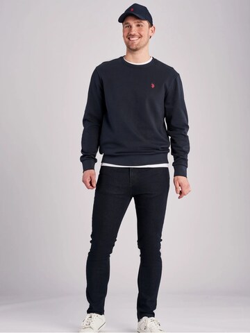 U.S. POLO ASSN. Sweatshirt 'Hugo' i blå