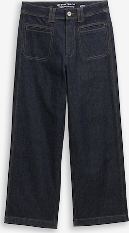 TOM TAILOR Wide Leg Jeans 'NELMA' in Blau: Vorderseite