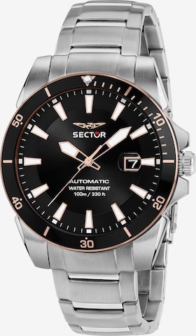 SECTOR Analog watch in Silver: front