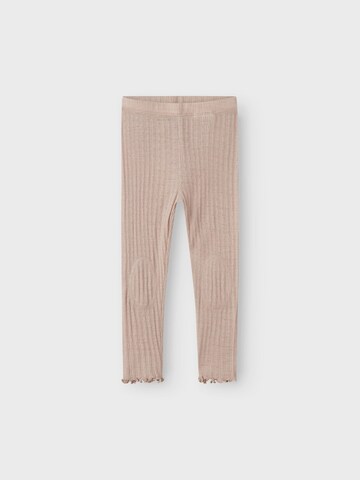 Coupe slim Leggings NAME IT en beige