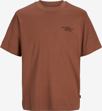 JACK & JONES Shirt 'JPRBLAchad' in Brown: front