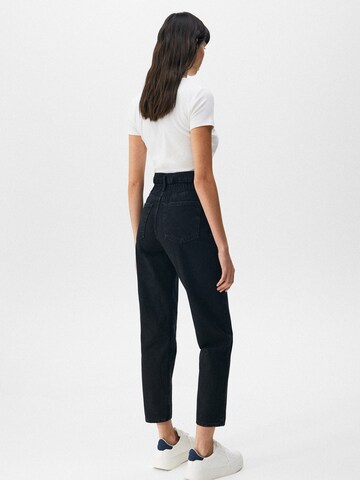 Pull&Bear Regular Jeans in Schwarz