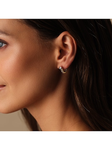 CHRIST Ohrringe in Gold