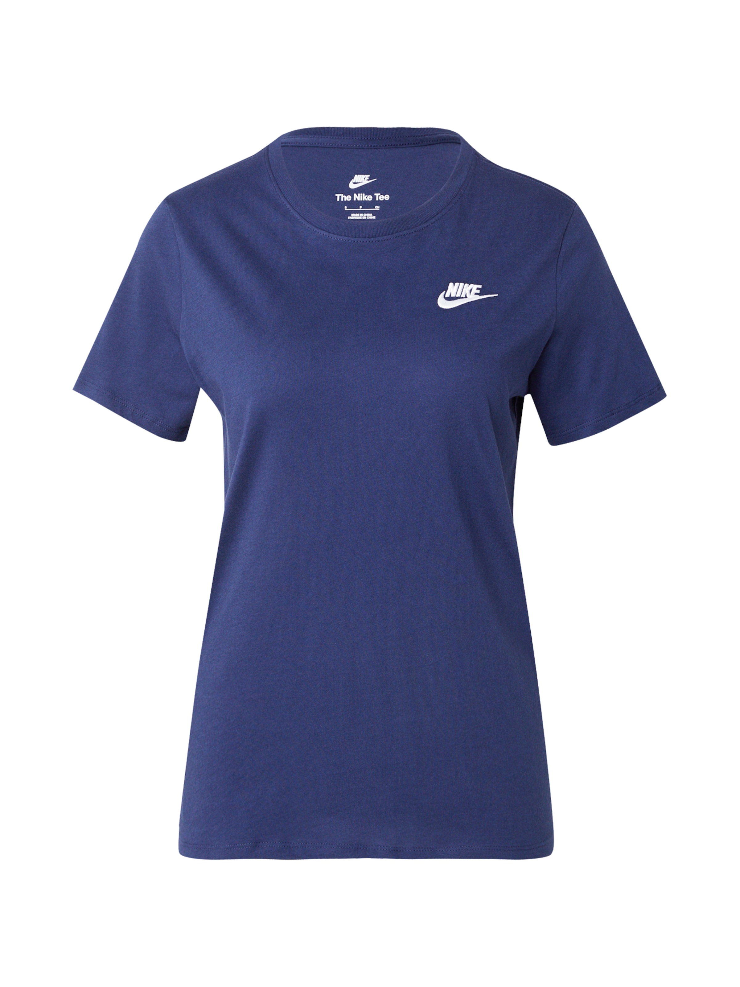 Nike Sportswear Μπλουζάκι 'Club Essential' σε μπλε: μπροστά