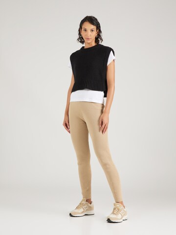 NU-IN regular Leggings i beige