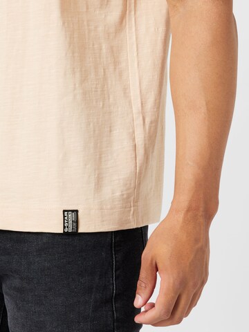 T-Shirt G-Star RAW en beige