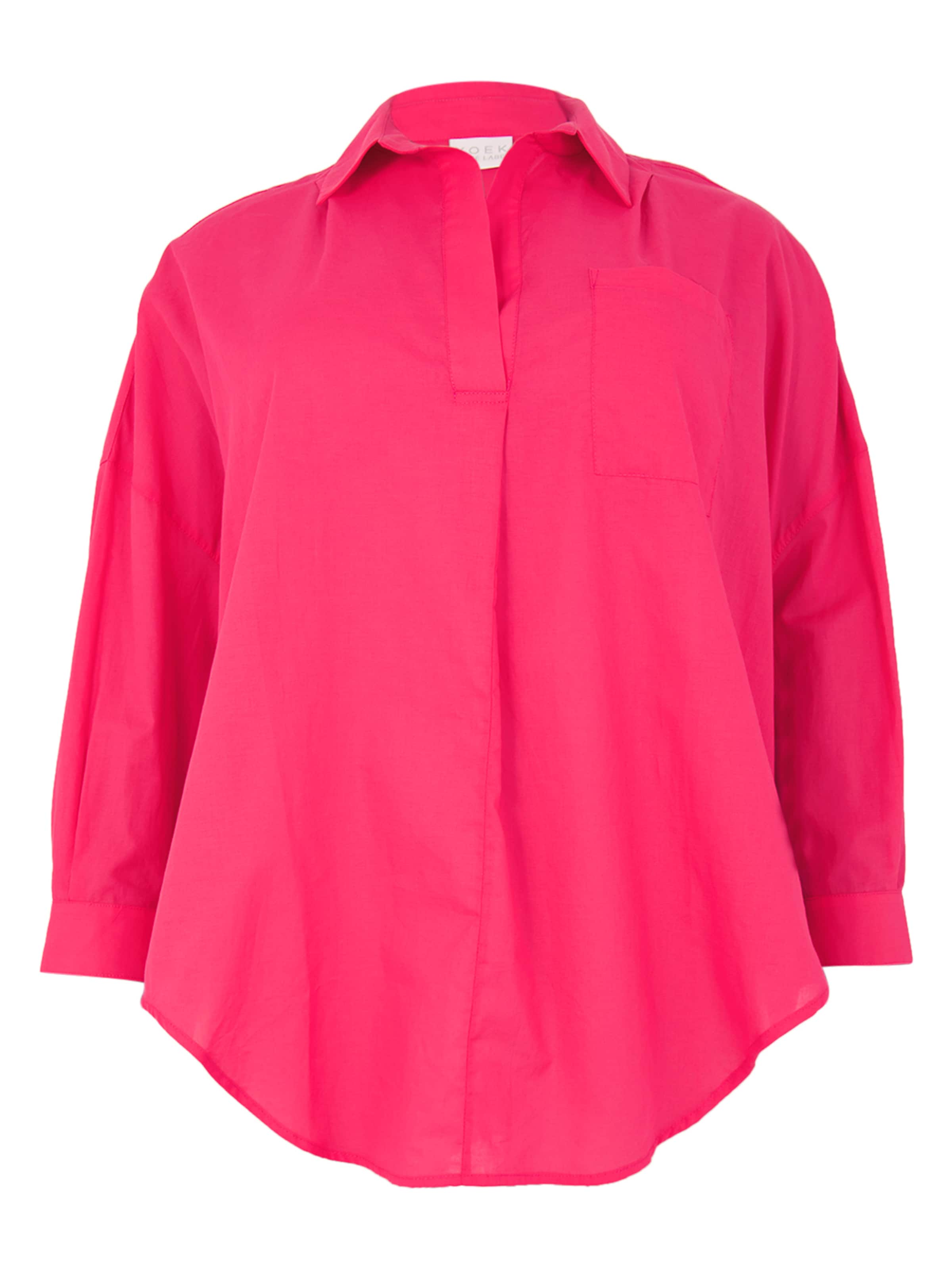 YOEK Blouse in Oranje: voorkant