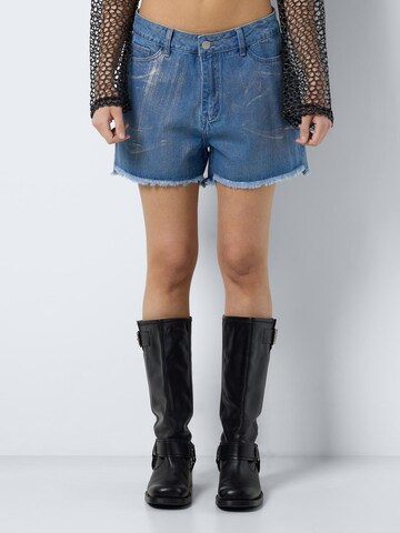 Noisy may Loosefit Jeans 'ZOE' i blå: framsida