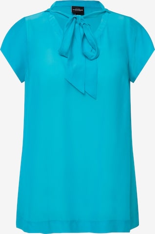 Ulla Popken Blouse in Blauw: voorkant