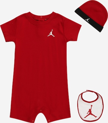 Set Jordan en rouge : devant