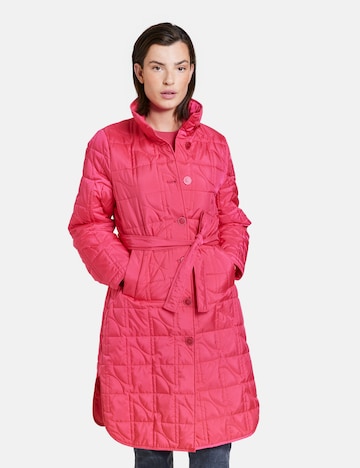 Manteau mi-saison TAIFUN en rose : devant