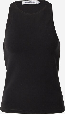 Kings Of Indigo Top 'ALOUETTE' in Black: front