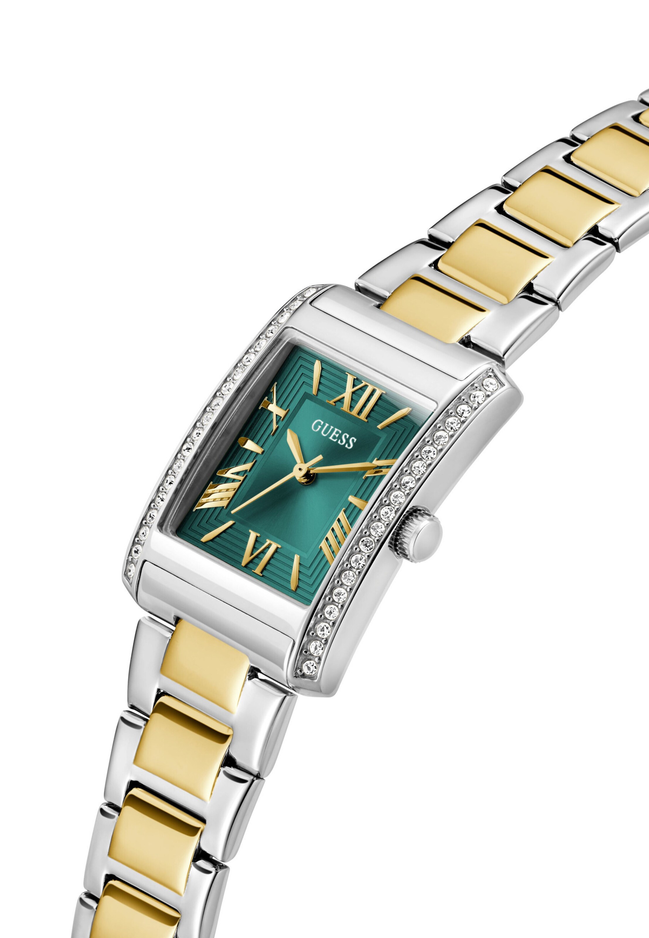 GUESS Analogt ur 'BONNIE' i guld