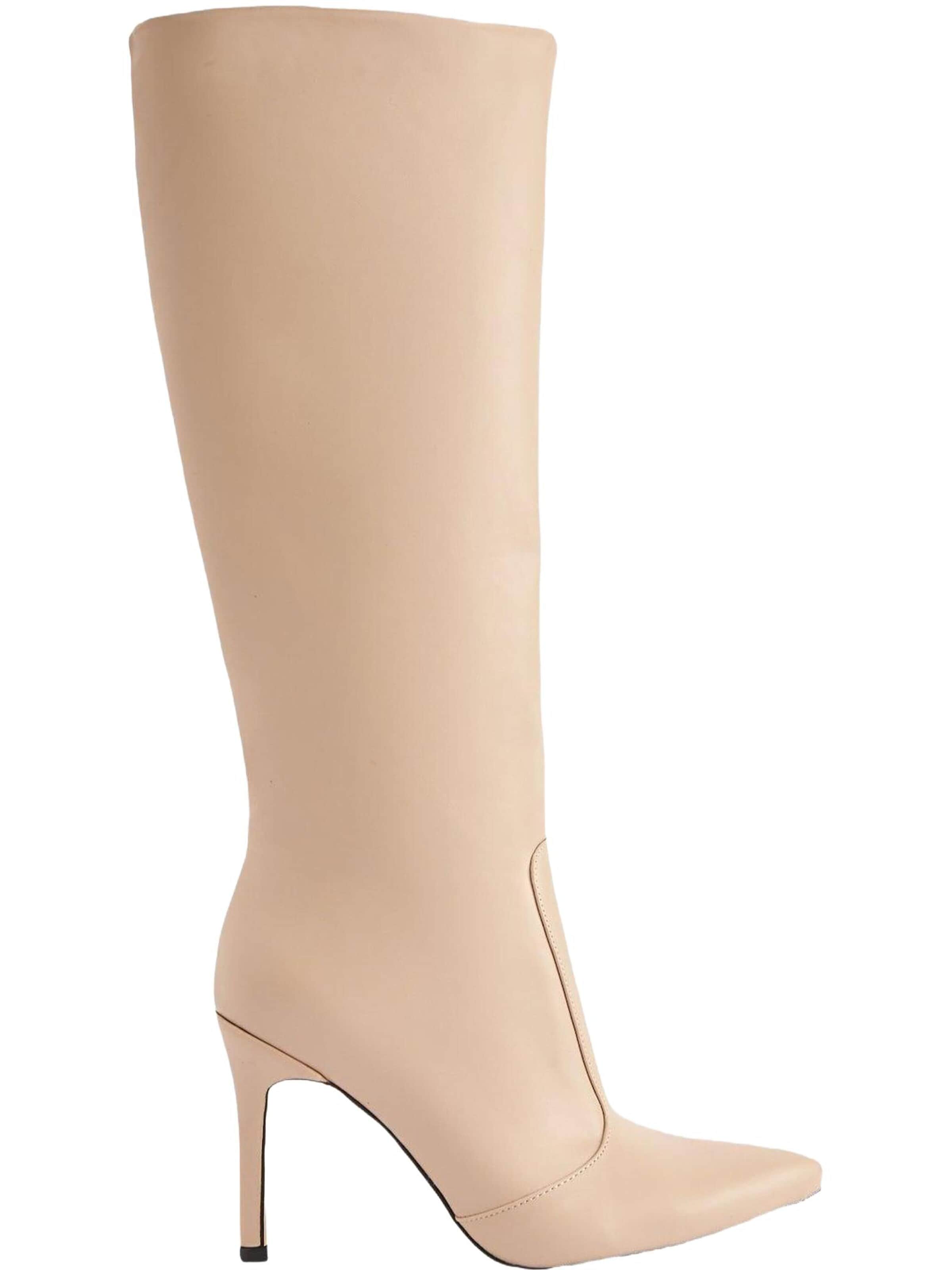 Limoya Boots 'Lucine' in Beige: front
