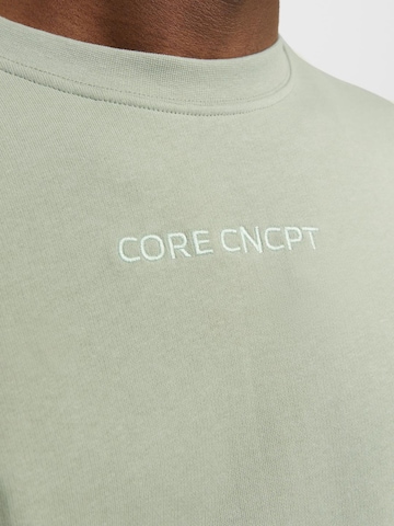 JACK & JONES Sweatshirt 'JCOStagger' in Groen