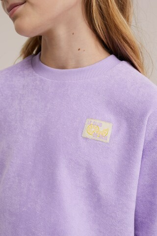 WE Fashion Sweatshirt i lilla