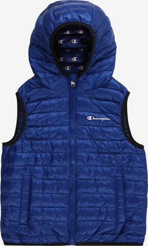 Champion Authentic Athletic Apparel Vest in Blue: front