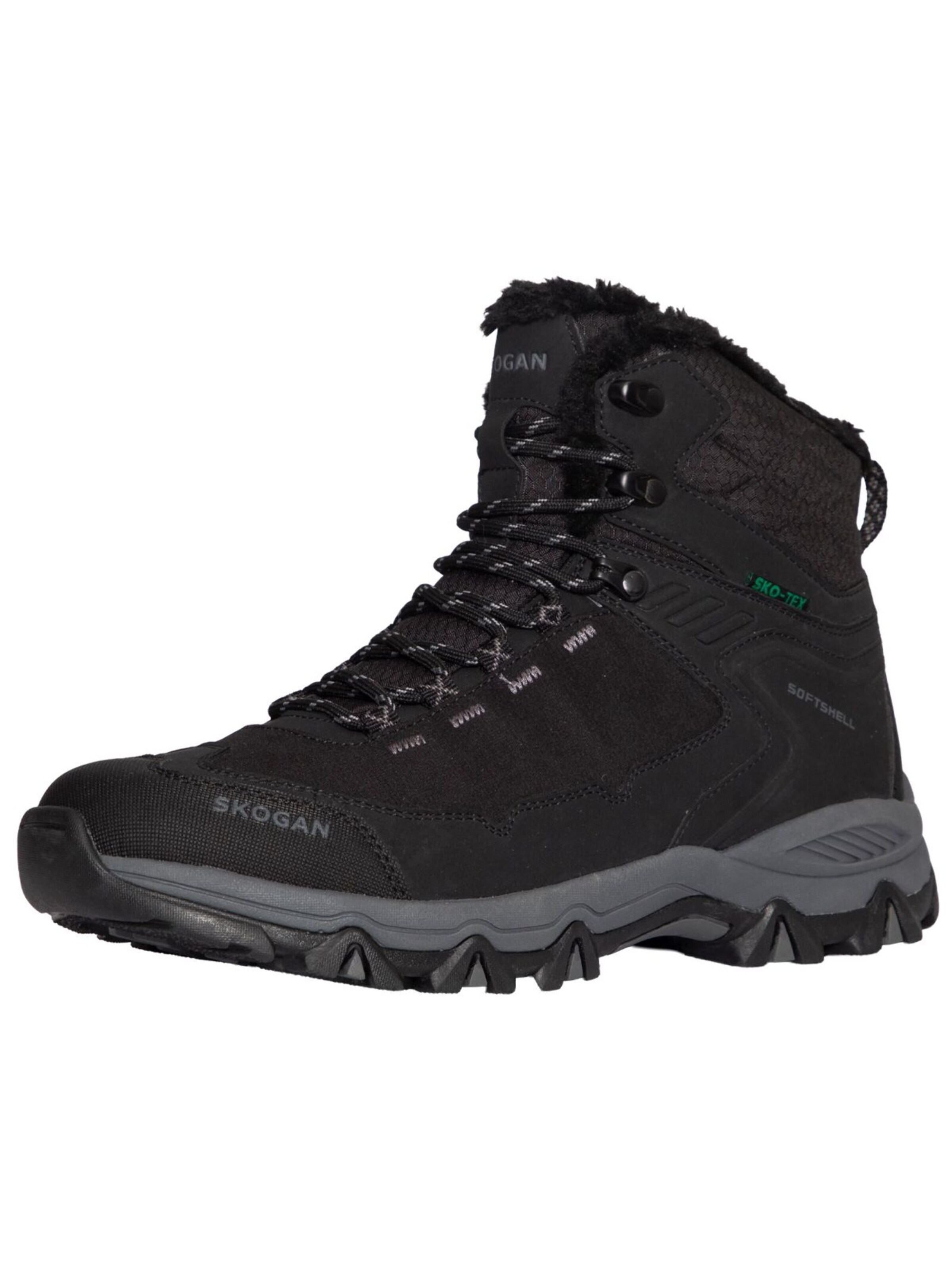 SKOGAN Boots in Black: front