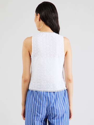 Gina Tricot Mellény 'Anglaise' - fehér