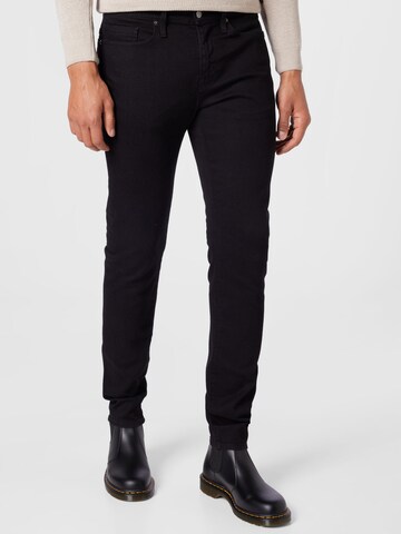 FRAME Regular Jeans in Zwart: voorkant